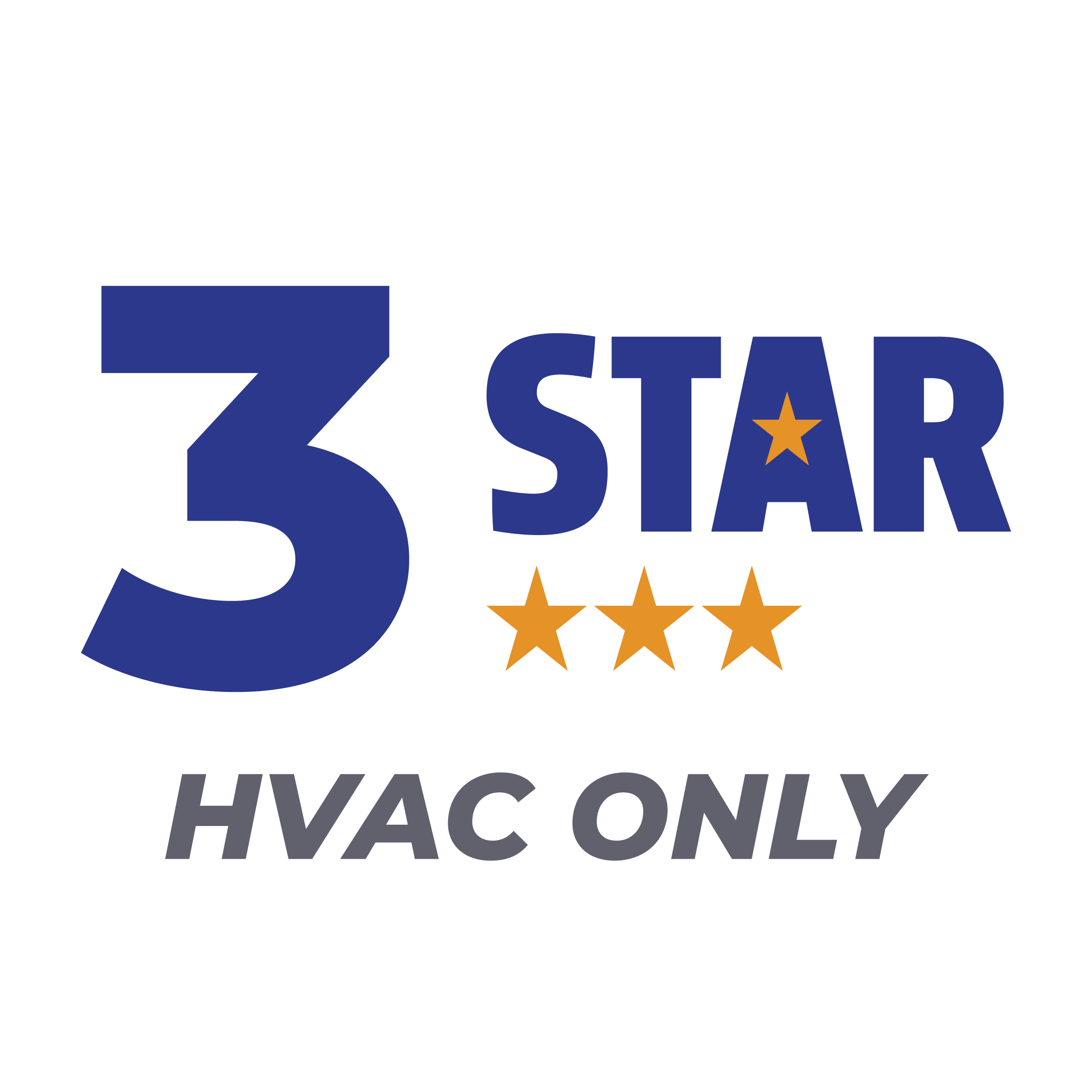3-Star HVAC ONLY 3-Star HVAC ONLY